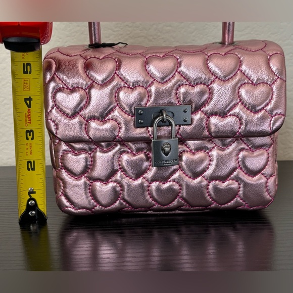 NWT Kurt Geiger Mini Brixton Heart Crossbody - Picture 11 of 12